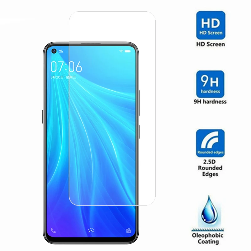 Закаленное Стекло для VIVO Y5S Y55 Y51 Y35 Y33 Y31 Y3 Защитное стекло экрана Защитная пленка X23
