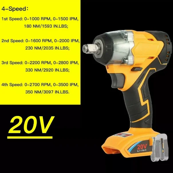 Высококачественная замена для Dewalts 20V max DCF899B DCF899HB бесщеточный гайковерт (без