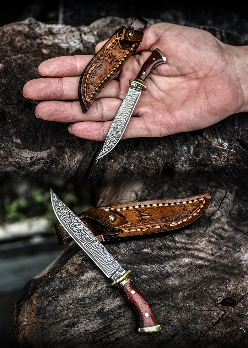 WIND Key knife mini Damascus steel edc portable self-defense pocket high sharp | Инструменты