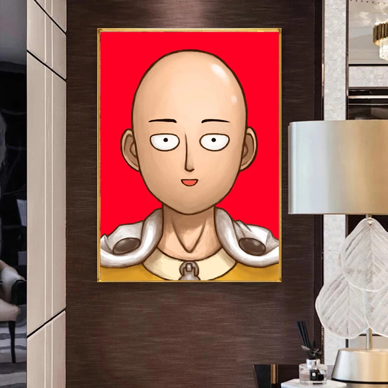 

One Punch Man оригинальный дизайн аниме настенная печать, 20x28 дюймов, без рамки
