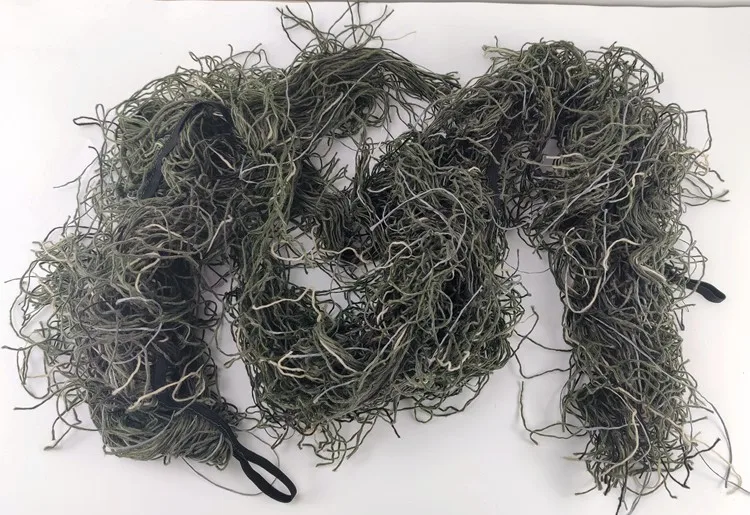 1,2 м Камуфляж Пистолет обертывание эластичный Ghillie Аксессуары тактический камуфляж снайперский пистолет веревка страйкбол Пейнтбол Открытый Охота снег джунгли