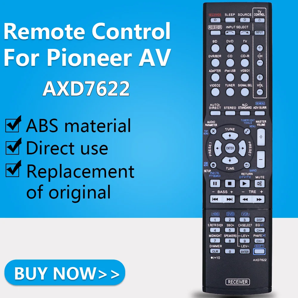 Пульт дистанционного управления для Pioneer AV Receiver AXD7622 VSX-521 AXD7660 VSX-422-K | Электроника