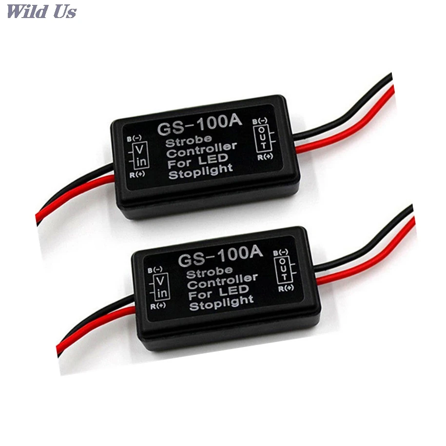 12v Car Vehicle Gs-100a Led Flash Strobe Controller Flasher Module Auto Rem Stop Light Lamp | Автомобили и мотоциклы