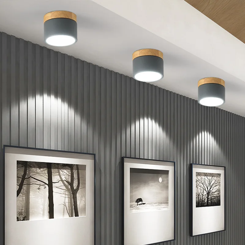 Скандинавская искусственная матовая железная древесина ламповый цилиндр