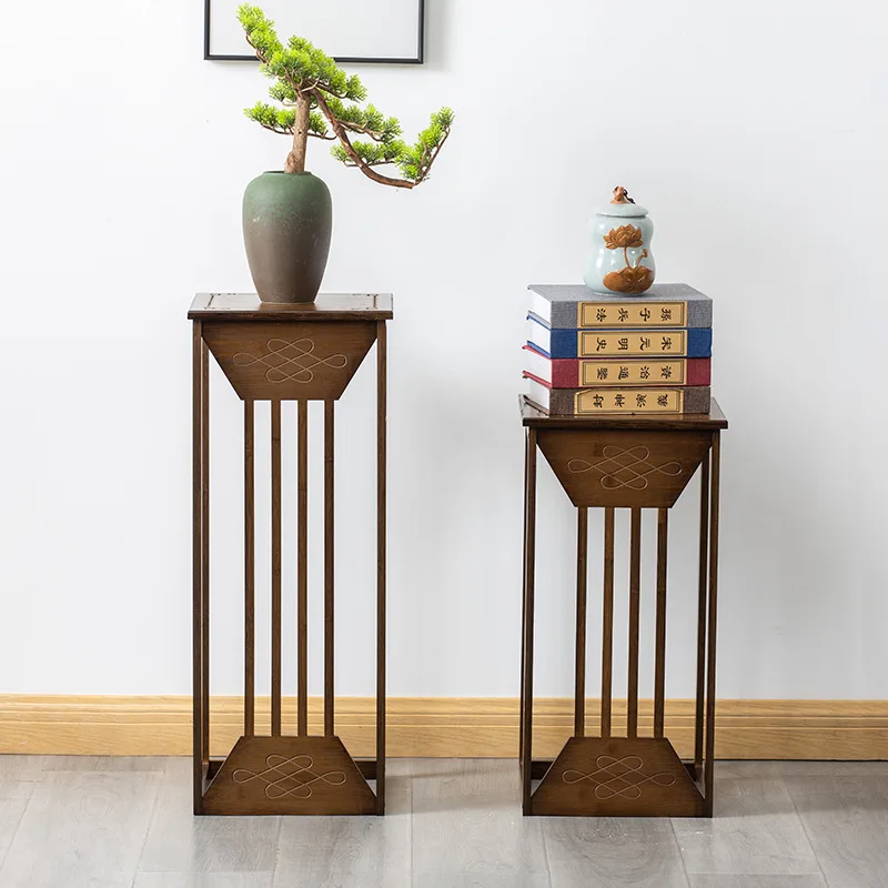 

Flower Rack Indoor Commodity Shelf Chinese Carved Floor Antique Living Room Jardiniere Balcony Chlorophytum Flower Stand