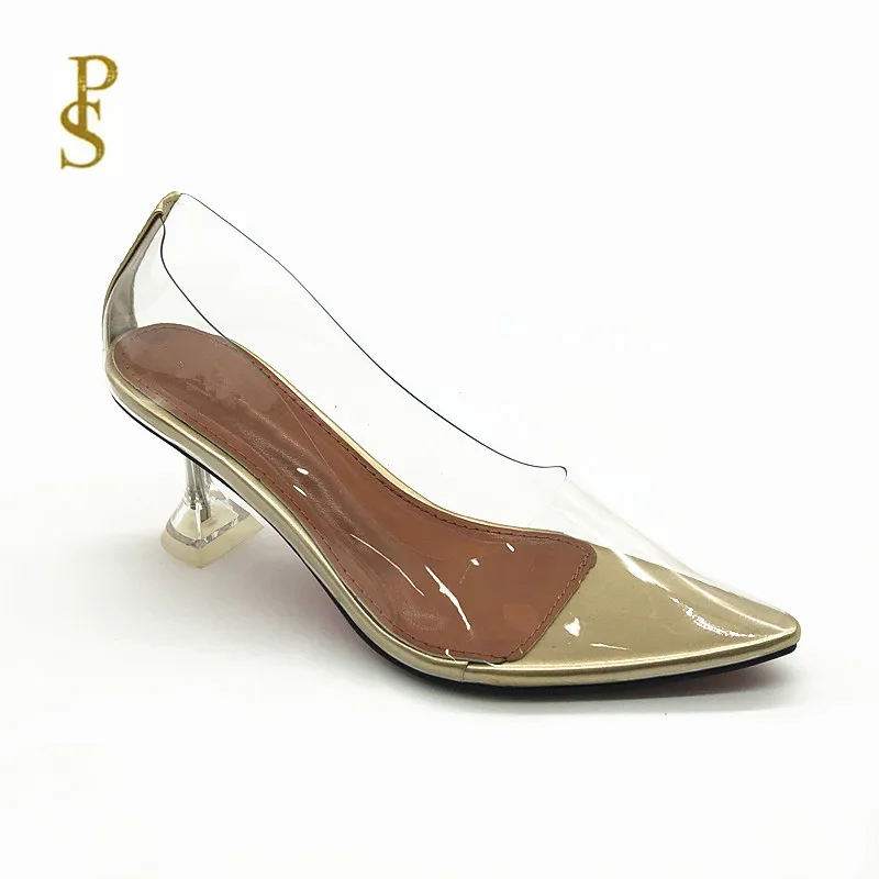 Женская обувь со стразами Туфли на высоком каблуке для женщин Элегантная и