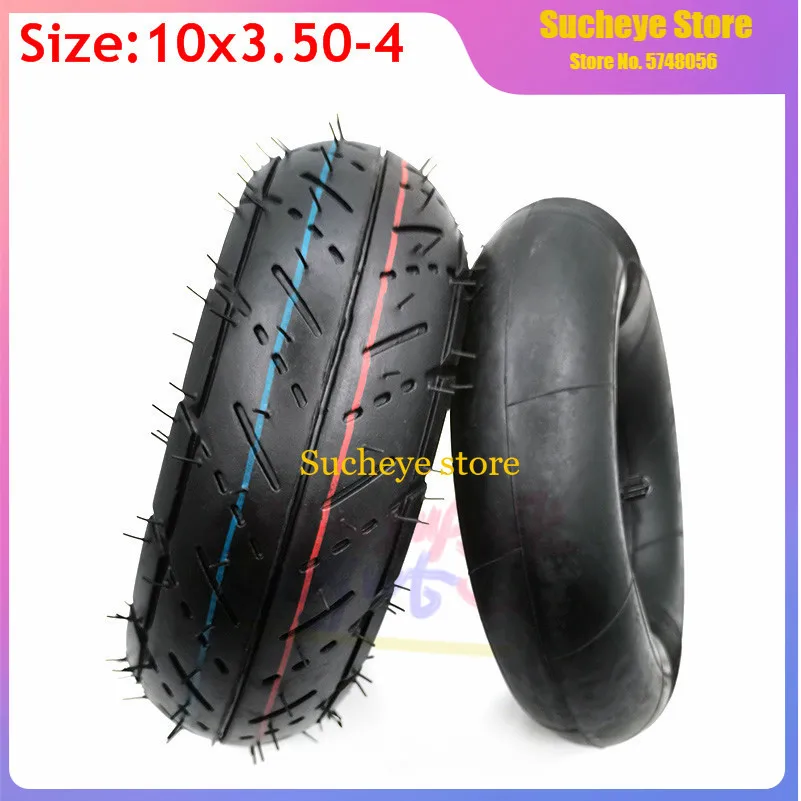 

High Performance 10x350-4 Tyre 10x3.50-4 Outer Tire Inner Tube Fit Electric Scooter,trolley,Electric Tricycle,warehouse Car
