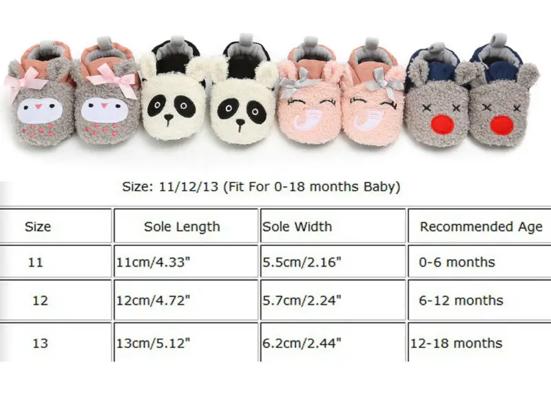 Милая зимняя обувь для маленьких девочек и мальчиков Зимние ботиночки милая