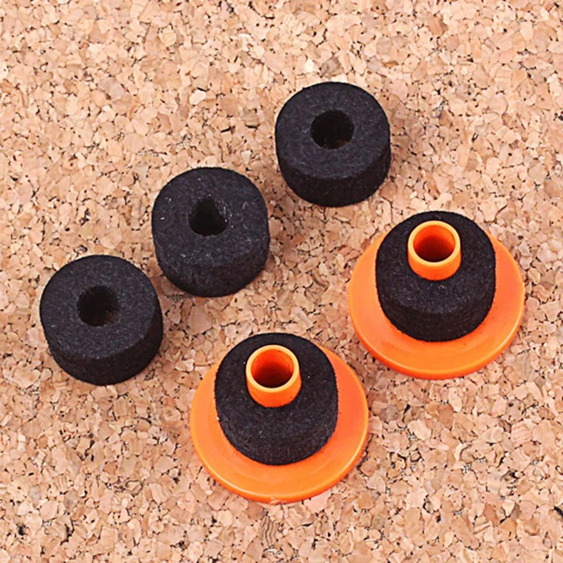 

7Pcs Drum Kit Dia.25mm Cymbal Stand Felts Percussion Drum Kit Accessories