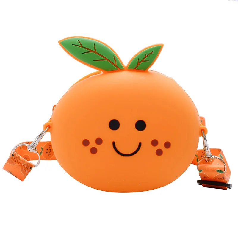 

Sweet Women Ladies Cute Fruit Shape Crossbody Shoulder Bag Small Silica Gel Tote Purse Girls Phone Pouch Satchel Handbag
