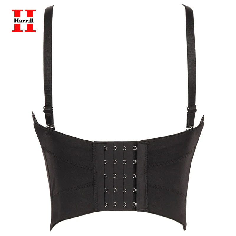 

Black Sexy Nightclub Corset Women Tube Top Sling Skinny Cropped Tops Streetwear Shiny Camisoles Stage Show Camis Femme Top Vest