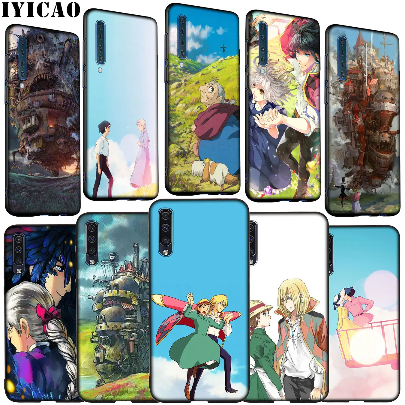 Мягкий силиконовый чехол IYICAO для Samsung Galaxy A70 A60 A50 A40 A30 A20 A10 M10 M20 M30 M40 A20E | Мобильные