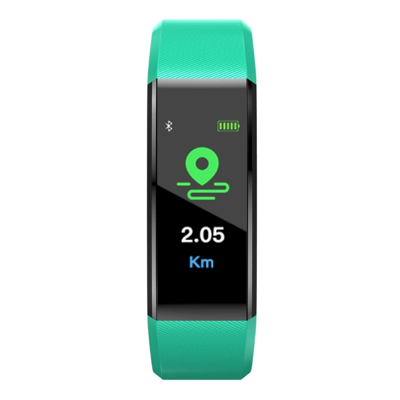 

G8DF Waterproof Sports Band Pedometer Monitors Bluetooth Smart Watch Bracelet for ios