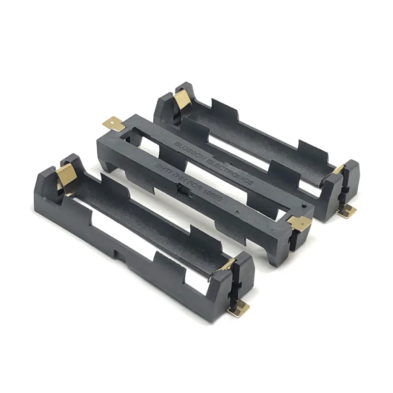 MasterFire 500 шт./лот 1X18650 Держатель аккумулятора SMD SMT коробка для хранения