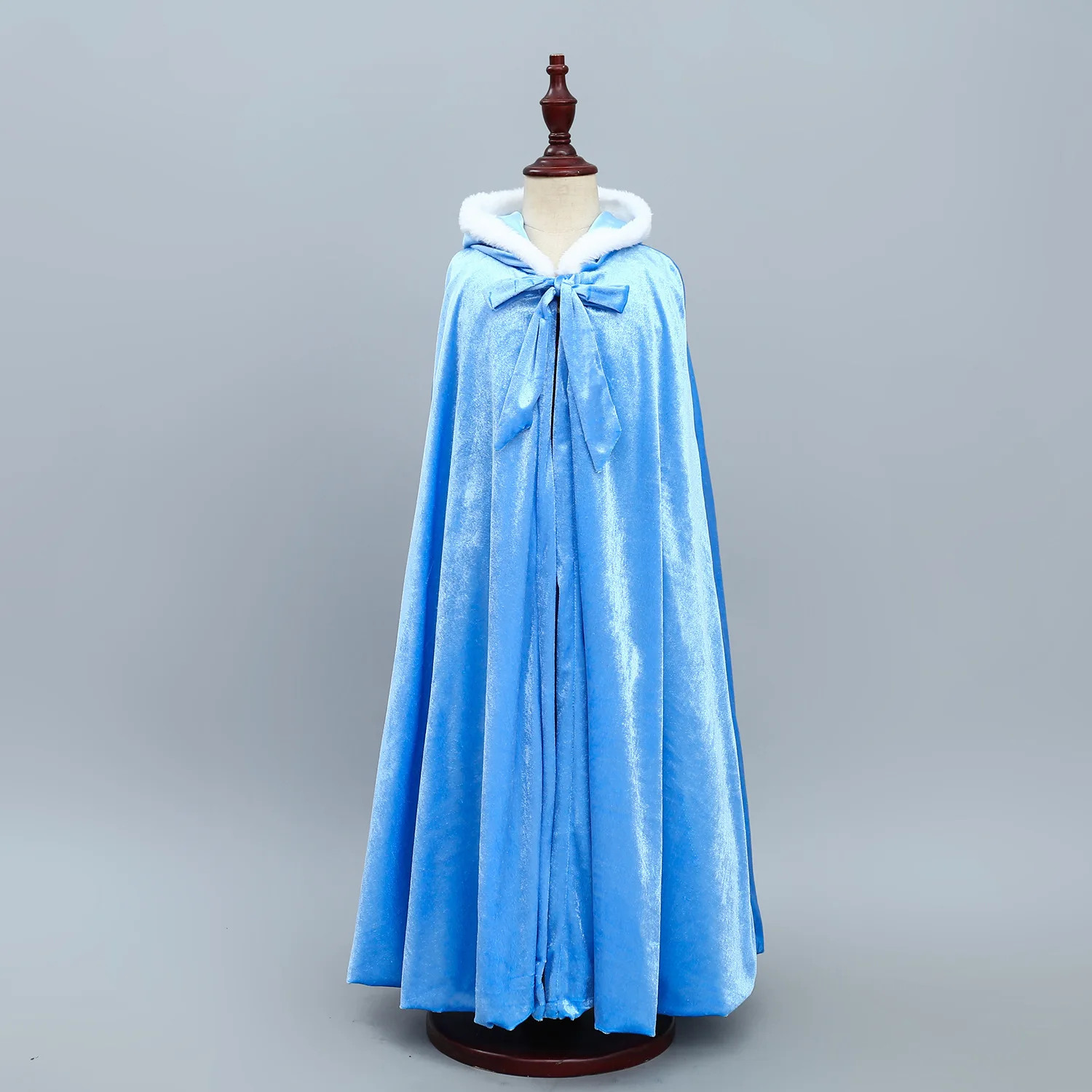 

Winter Dress Up Hooded Elsa Anna Cloak for Girls Children Deguisement Princesse Fille Carnival Halloween Costume for Kids