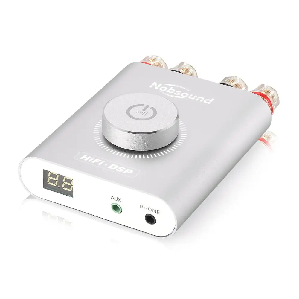 Douk аудио HiFi NS-20G Мини Bluetooth 4,2 TPA3116 цифровой усилитель мощности Hifi DSP стерео усилитель для наушников 100 Вт+ 100 Вт с адаптером