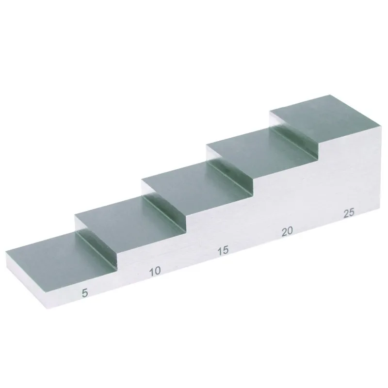 

HUATEC 2021 Ultrasonic accessories step calibration block 4/5/8/10 C/S 1018