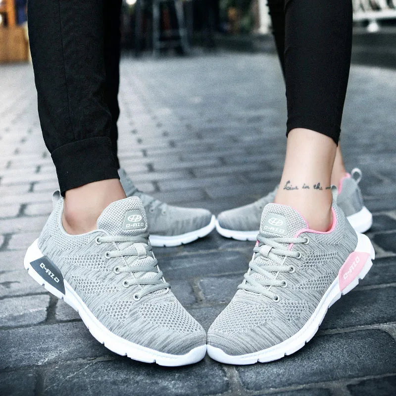 Новые летние популярные пара обувь из сетчатого материала мужские кроссовки в