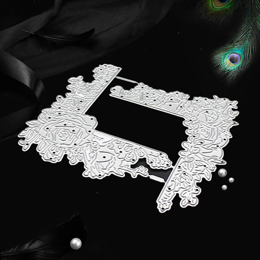 Металлические пресс-формы для скрапбукинга в форме розы | Дом и сад