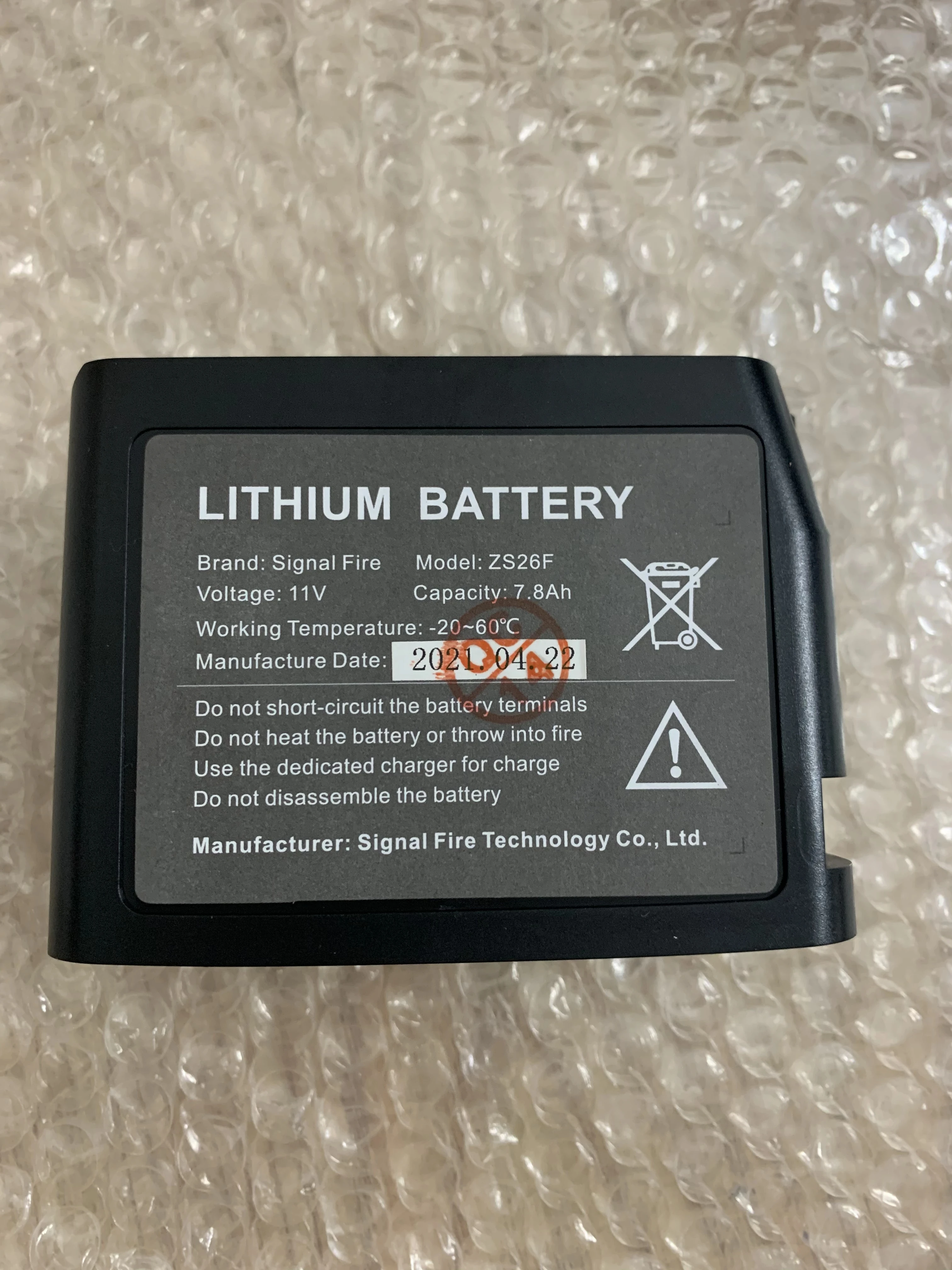 \Free Shipping Original Signalfire Battery 11V 7800mAh for AI-9 AI-8 AI-8C AI-7 AI-7C Fusion Splicer AI-9 AI-8C AI-7C Welder