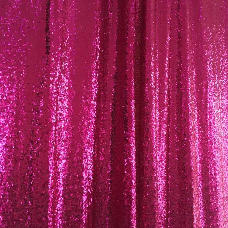 Fuchsia 4ftx8ft/4ftx10ft блестящий серебристый/Золотой блестящий фон для свадебной фотосъемки, Вечерние Декорации - Цвет: Fuchsia