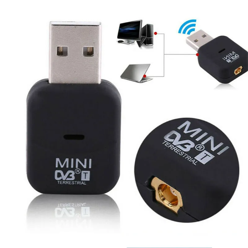 Новый USB 2 0 цифровой DVB-T SDR + DAB FM HD tv Stick антенна тюнера ключ видео 3E30 | Электроника