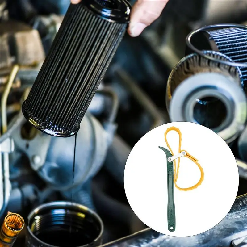 

1Pc Belt Wrench Steel Oil Filter Wrench Oil Filter Wrench Maintenance Tool for Auto