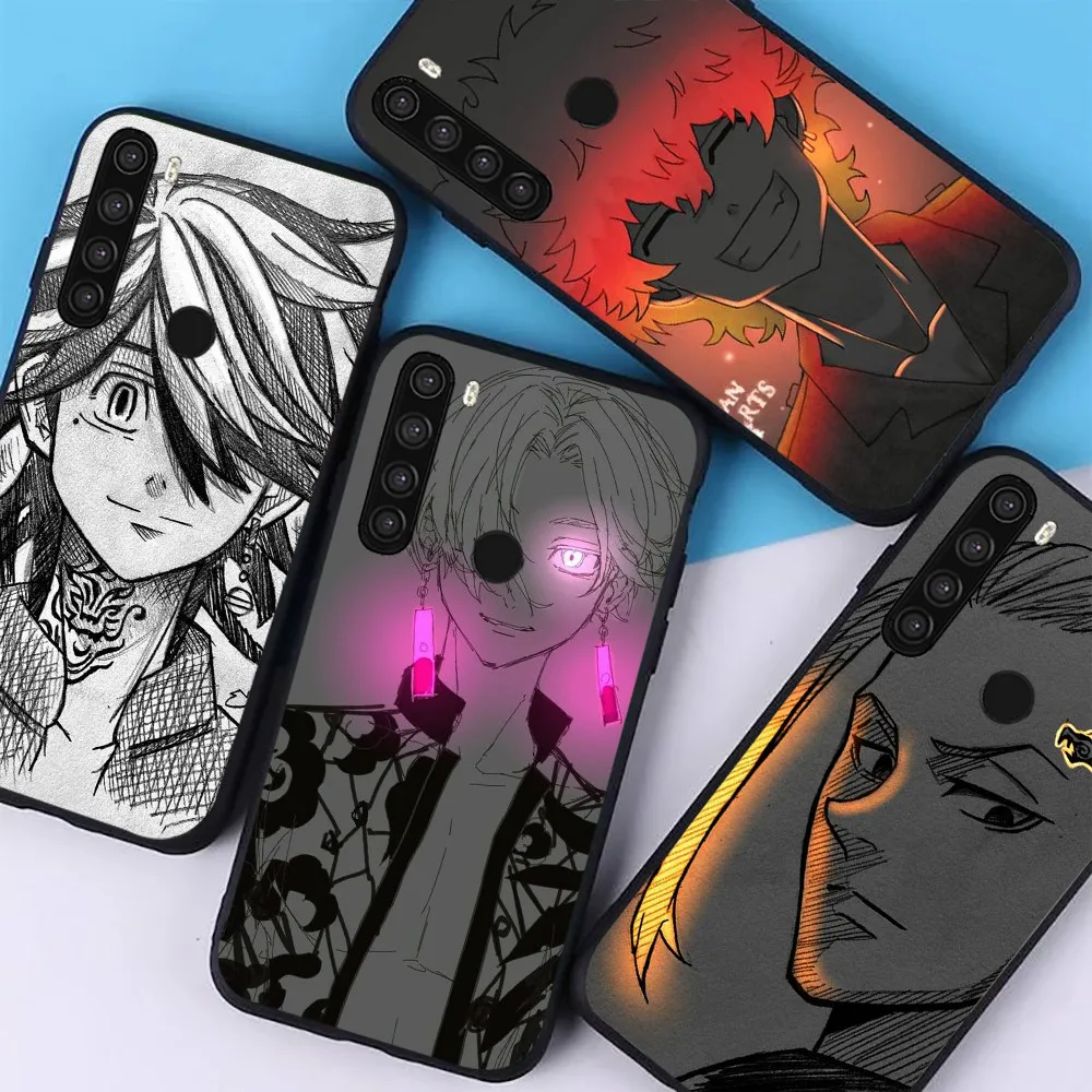 

Japan Anime Tokyo Revenger Phone Case For Xiaomi Redmi Note 8T 9T 9S 10T 10S 7 8 2021 Pro 10X 7A Soft TPU Cases Funda Back Cover