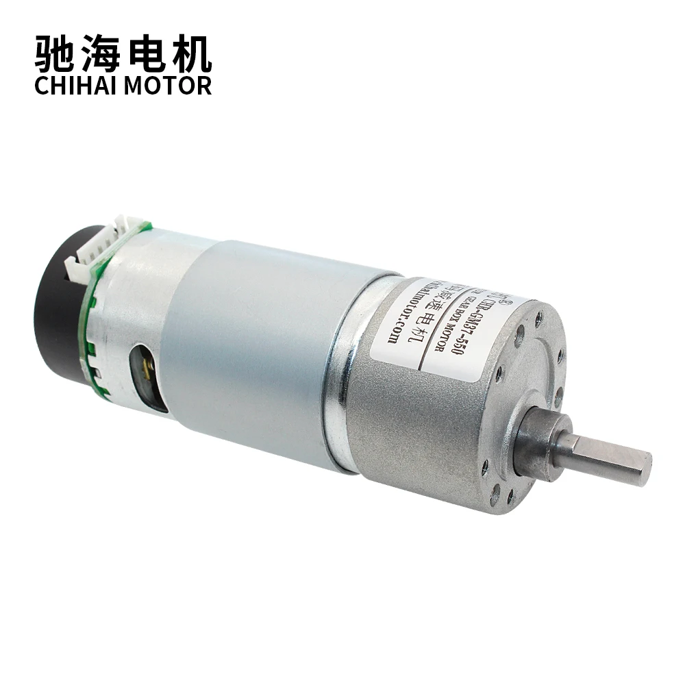 CHR-GM37-550ABHL 37 мм 12 В 6 двигатель постоянного тока с высоким крутящим моментом и