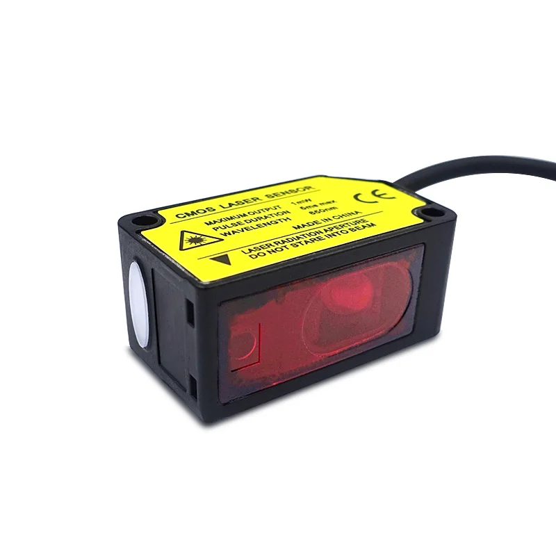 

Accuracy 0.01mm switch analog quantity laser displacement ranging sensor measuring distance and thickness height sensor