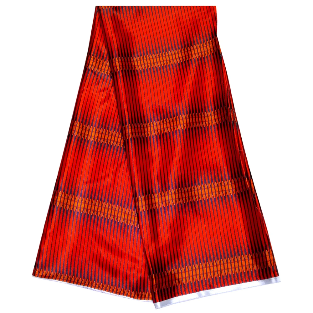 Африканская ткань Анкары высокое качество полоса 5 ярдов Кванзаа для вечернего