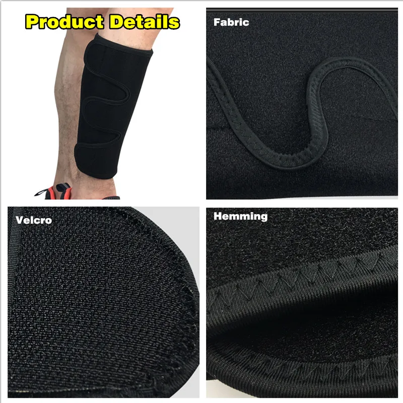 Регулируемые Компрессионные рукава для поддержки голени защитные гетры фитнеса