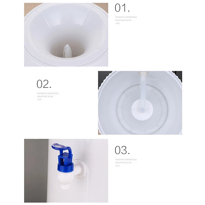 Desktop Cold Water Dispenser Gallon Drinking Bottle Portable Countertop Cooler Tap Tool Pressure Pump Equip |