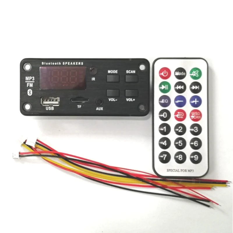 Беспроводной модуль аудиоресивера 5 0 с поддержкой Bluetooth TF AUX FM | Электроника