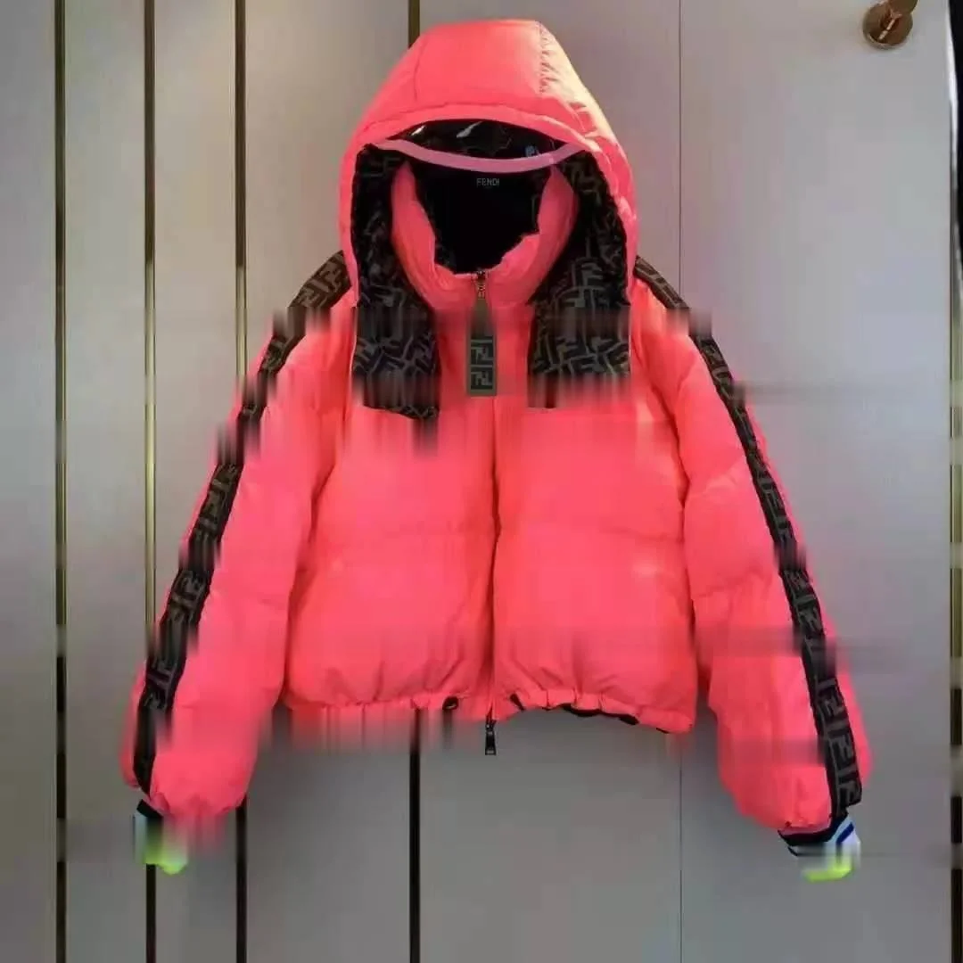 

2021 new double F presbyopia classic double-sided thick padded jacket, the same style for men and women women clothes