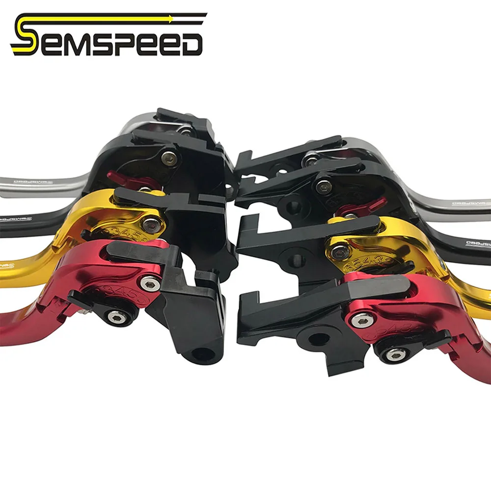 SEMSPEED Мотоцикл с ЧПУ складные сцепные рычаги ручки ручные концы для Yamaha TMAX 530 SX/DX