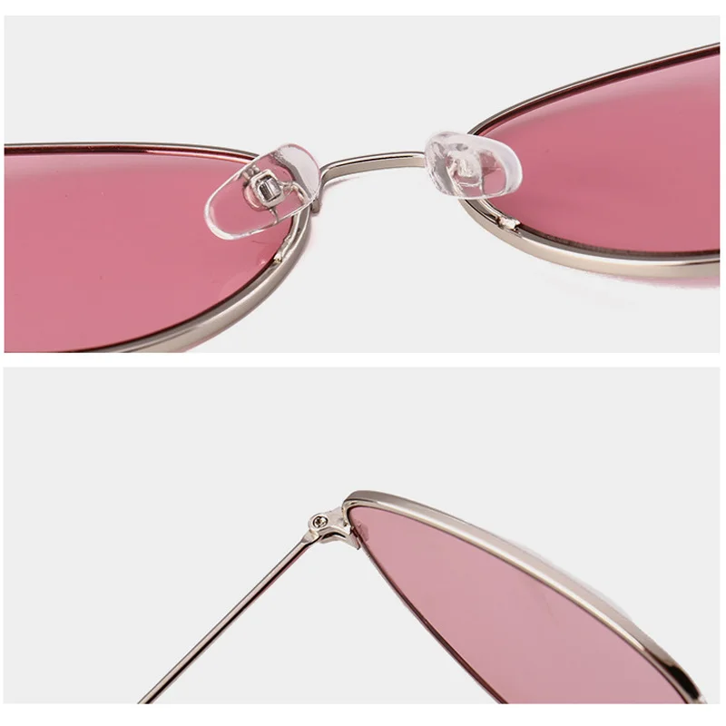 Маленькие Винтажные Солнцезащитные очки кошачий глаз для женщин 2020 винтажные