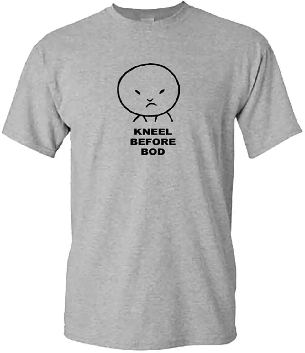 

Kneel Before BOD SommerBaumwoll T-Shirts Cotton Summer man Tee Elasticity Loose printing Crewneck top Shirts