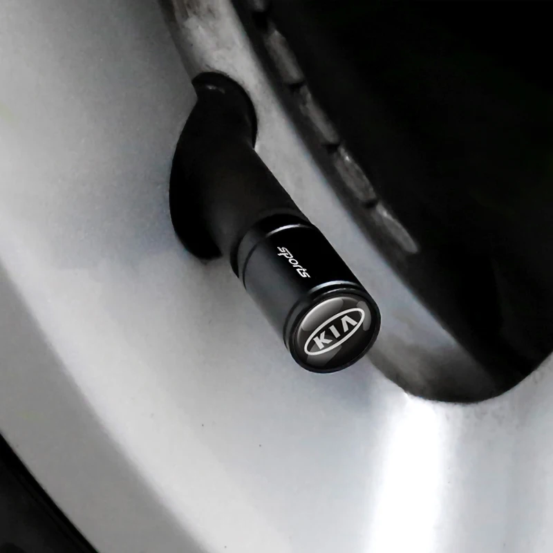 Для Kia Ceed Рио Sportage R K3 K4 K5 Sorento Cerato для спорта автомобиля эмблема 4 шт. вентиля