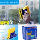 Магнитный очиститель стекла, конструкция защитной веревки, очистка труднодоступных углов, может обрабатывать большую часть толщины стекла