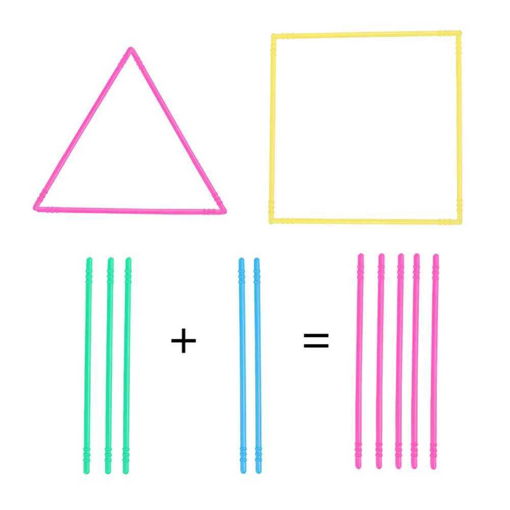 100Pcs/Set Counting Rods Toy Plastic Colorful Sticks Arithmetic Learning Education Kids | Игрушки и хобби