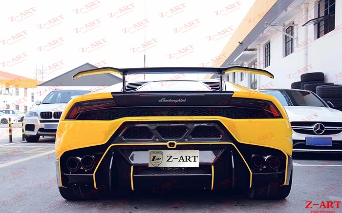 Z-ART тюнинг тела комплект для Lamborghini Huracan углеродного волокна аэродинамический Корпус Комплект для Lamboghini LP580 LP610 Модифицированный Корпус Комплект