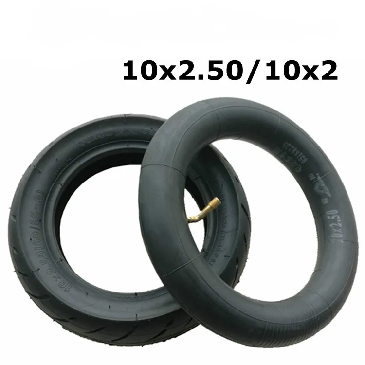 

Coolride Electric Scooter 10 Inch Tire 10x2 (54-152) Inner and Outer Tire 10x2.50 Inner Tube Outer Tire Chaoyang Wheel