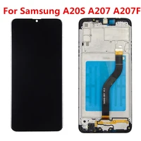 for samsung galaxy a20s a207 lcd digitizer display with touch screen digitizer assembly a207f sm a207m lcd