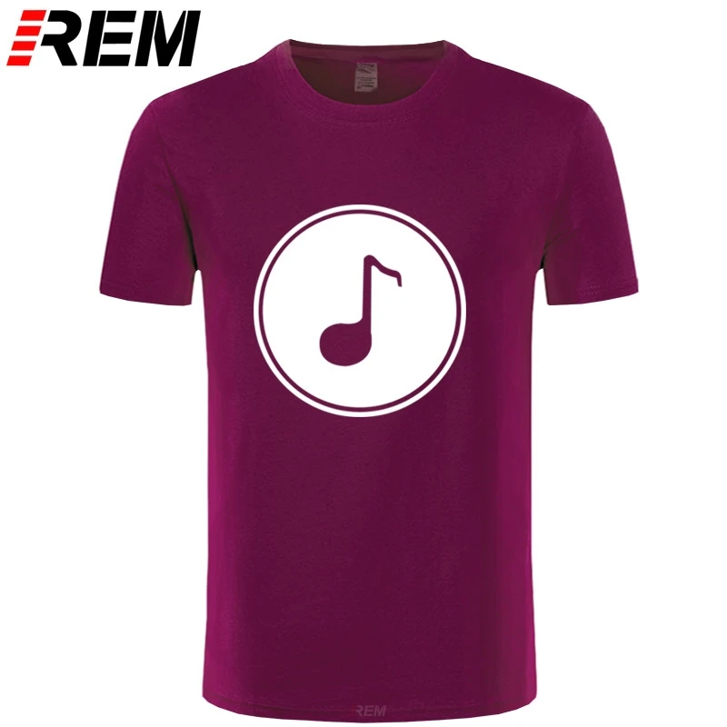 Футболка мужская с круглым вырезом тенниска музыкальным принтом музыкальных