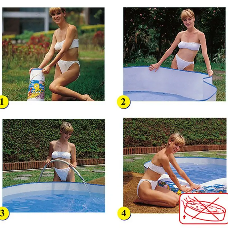 

2020 Kids Adult Paddling Inflatable Round Ocean Fish School Swimming Pool Swimming Pool