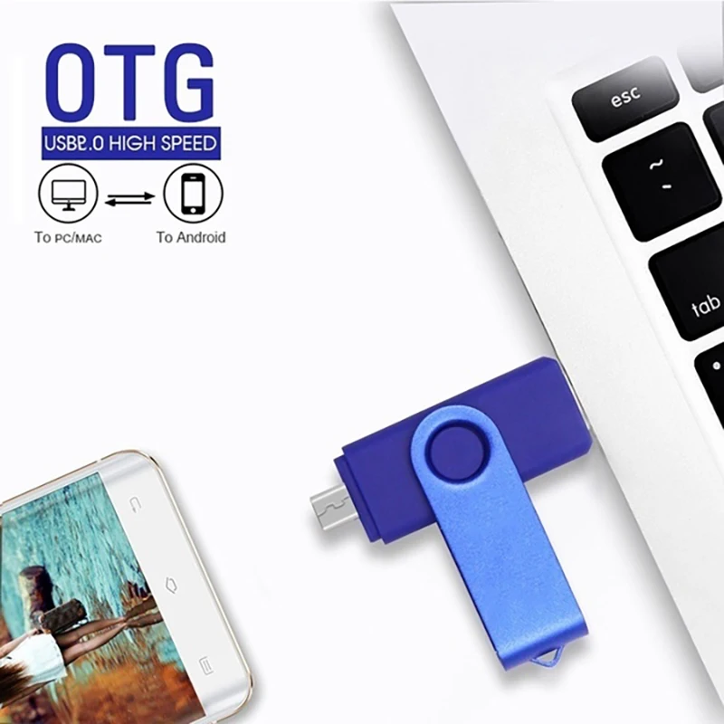 OTG 3 IN 1 pen drive 128GB 64GB Key usb stick 32GB pendrive 16GB cle memory 8GB micro flash 4GB For Type-C phone | Компьютеры и офис