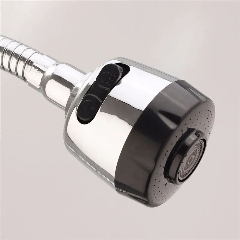 Смеситель для кухни черный гибкий кухонный смеситель кран холодной и горячей