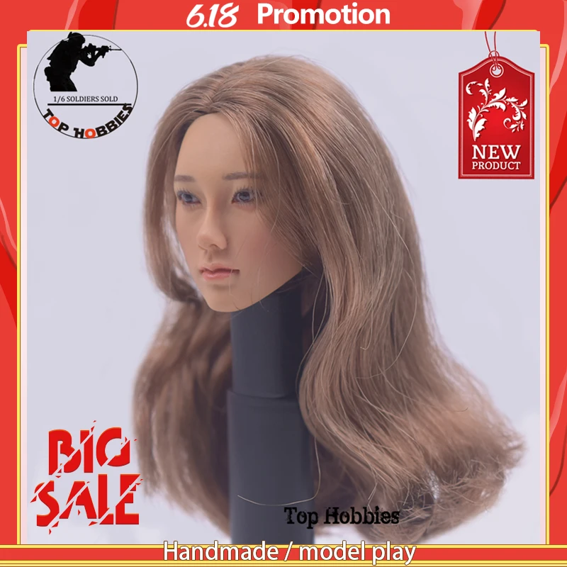 Кумик 1/6 масштаб 12 дюймов фигурку 1:6 женская голова скульптура модель 008 Taeyeon для