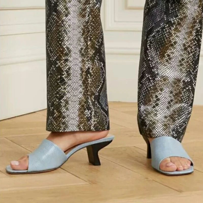 

Rizabina New Design Woman Summer Shoes Strange Heel High Quality Sandals Woman Fashion Ladies Vacation Footwear Size 33-43